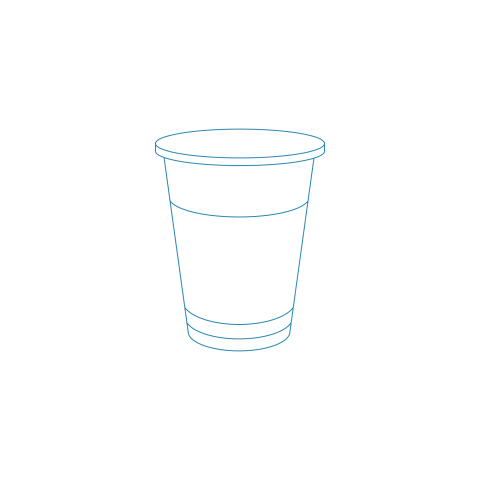 Vaso 300 Termoconformado
